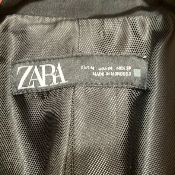 Zara Black Blazer and Pants Set - Picture 3 of 4